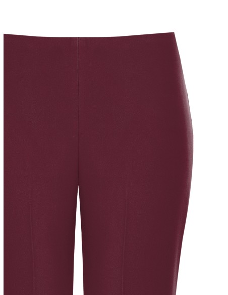 Pantalon large et évasé en tissu cady sans poches Rinascimento