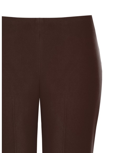 Pantalon large et évasé en tissu cady sans poches Rinascimento