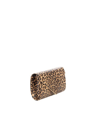 Glitterclutch met metalen detail en kettingschouderriem van Rinascimento