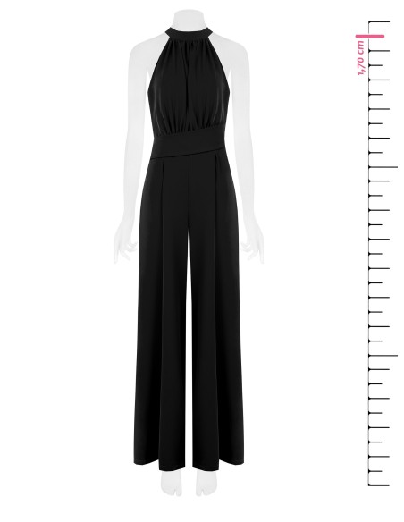 Combinaison pantalon palazzo entière en tissu cady Rinascimento