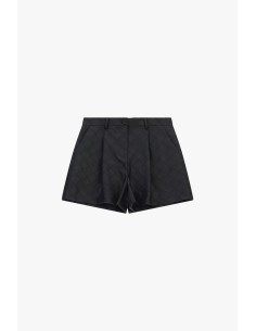 Dixie Shorts met hoge taille en ruitpatroon