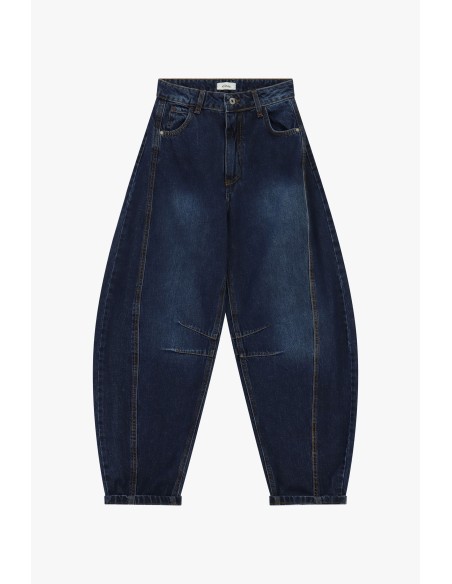 Balloonjeans met gevormde naden Dixie