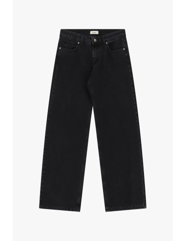Jeans à jambes larges à cinq poches Dixie