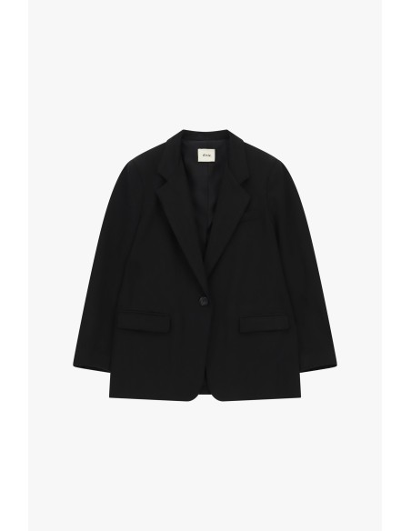 Blazer avec foulard imprimé et franges latérales Dixie