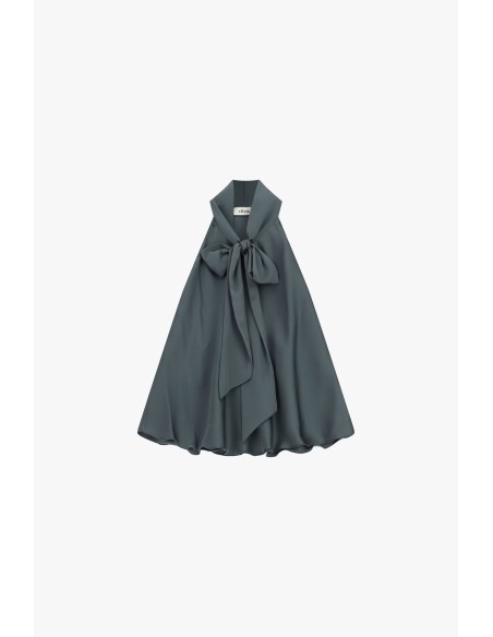 Top ample sans manches avec nœud central Dixie
