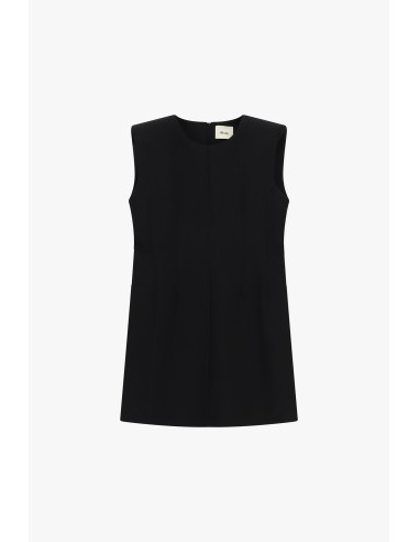 Robe courte sans manches avec fermeture éclair au dos Dixie