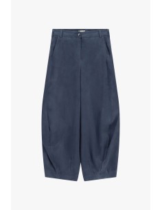 Pantalon large cropped avec pinces sur le devant Dixie