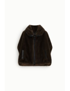 Manteau court zippé avec poches insérées Dixie 2