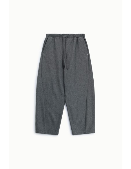 Pantalon palazzo taille haute avec cordon de serrage s'il vous plaît