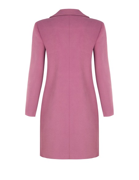 Manteau midi en drap Rinascimento Curvy pour femme ronde