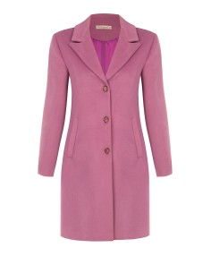 Curvy midi-jas van wolstof – Rinascimento Curvy