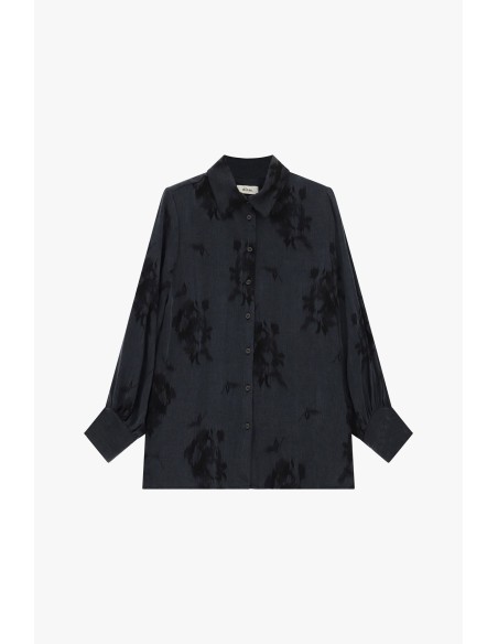 Chemisier Dixie à motif floral et manches longues