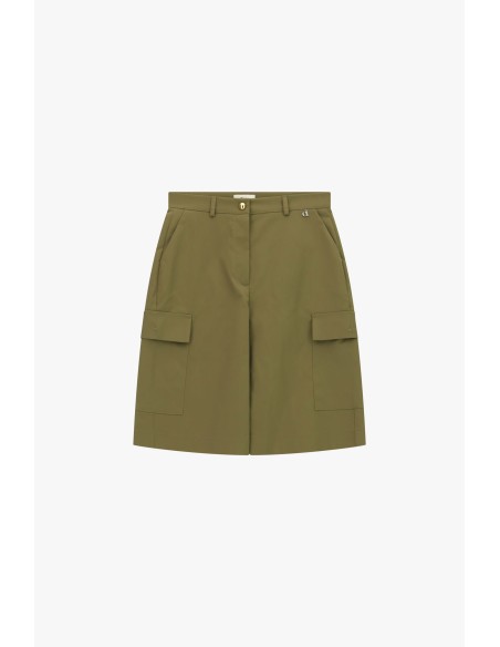 Dixie knielange shorts met cargozakken