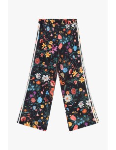 Pantalon palazzo à motif floral, taille élastiquée Dixie