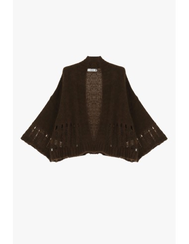 Cape pour femme avec motif ajouré