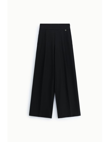 Pantalon palazzo taille haute à pinces Please