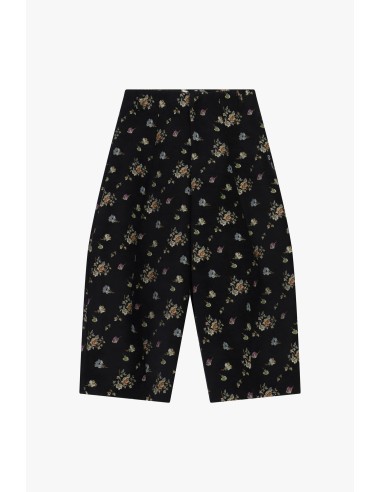 Pantalon palazzo ample taille haute à imprimé floral Please