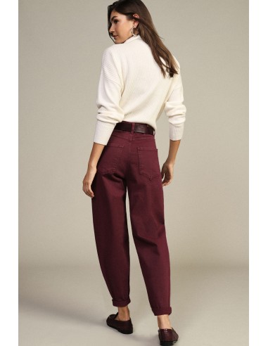Chino-fit broek met omslag aan de enkel Dixie