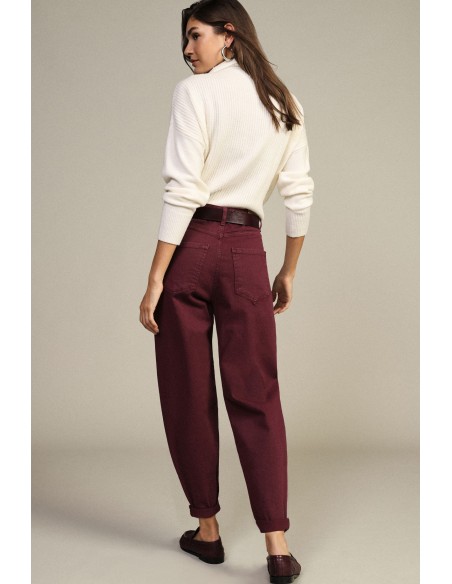 Pantalon chino à revers à la cheville Dixie