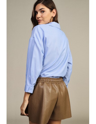 Chemisier oversize à manches trois quarts Dixie