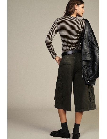 Short Dixie à effet bonbon avec grandes poches latérales