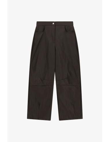 Pantalon large taille haute avec poches obliques Dixie