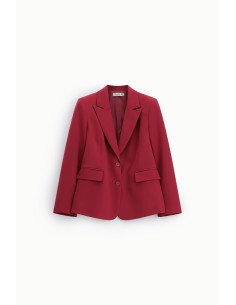 Blazer à revers en pointe et poches à rabat S’il vous plaît 2