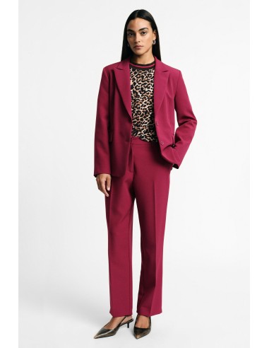 Pantalon de tailleur taille normale à pinces, s’il vous plaît