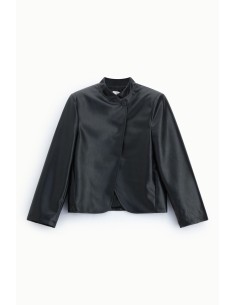 Korte blazer met asymmetrische knoopsluiting alstublieft 2