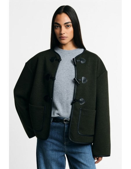 Veste-chemise avec poches frontales et fermeture à brandebourgsVeuillez