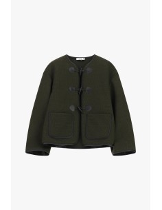 Veste-chemise avec poches frontales et fermeture à brandebourgsVeuillez 2