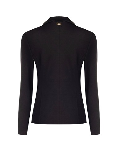 Veste blazer cintrée en Punto Milano avec bouton assorti Rinascimento