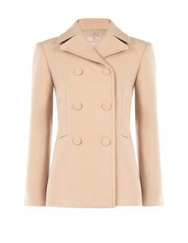 Manteau court cintré avec boutons assortis Rinascimento