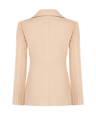 Manteau court cintré avec boutons assortis Rinascimento