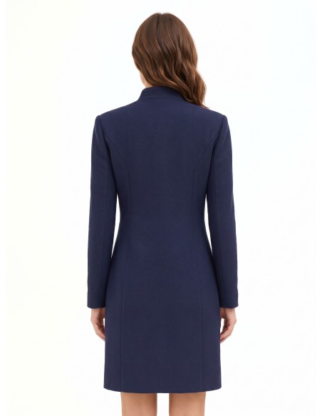 Manteau long sans manches en mélange de laine Rinascimento