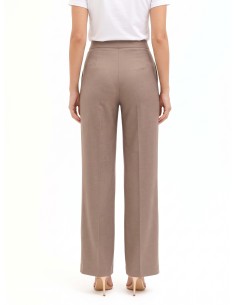 Pantalon palazzo en polyviscose avec poches Rinascimento 2