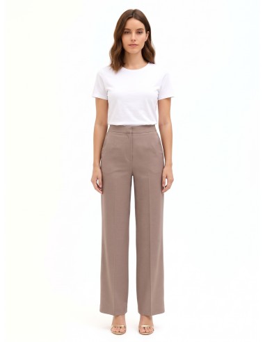 Pantalon palazzo en polyviscose avec poches Rinascimento