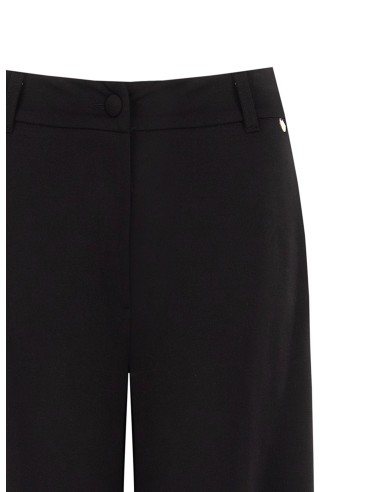 Pantalon palazzo en maille milano avec poches Rinascimento