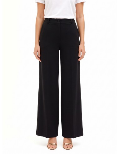 Pantalon palazzo en maille milano avec poches Rinascimento