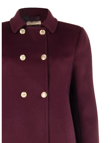 Manteau court et ample en drap Rinascimento Curvy