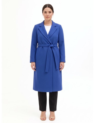 Manteau léger en drap avec ceinture assortie Rinascimento Curvy