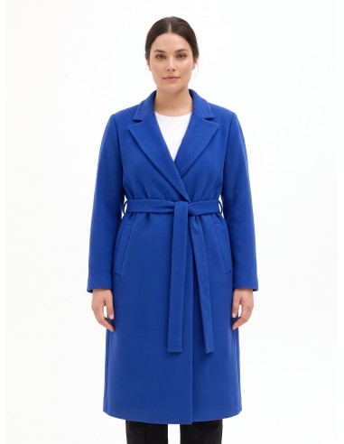 Manteau léger en drap avec ceinture assortie Rinascimento Curvy