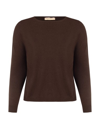 Pull ample pour femme ronde à col bateau Rinascimento Curvy