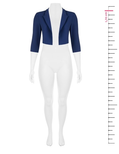 Veste Spencer Curvy en crêpe scuba Rinascimento Curvy