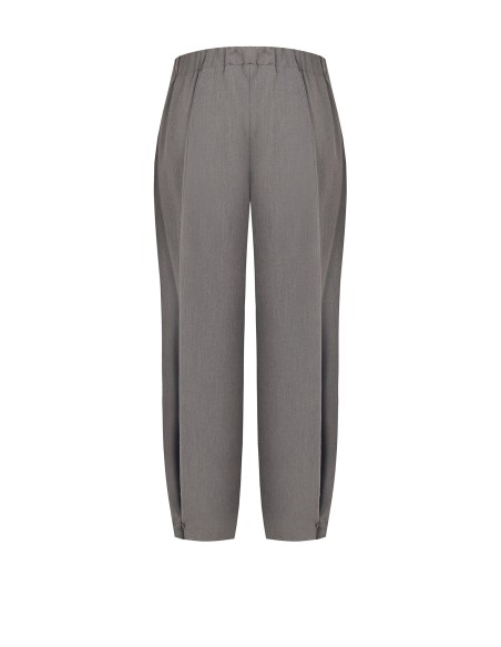 Pantalon large ballon en polyviscose avec élastique au dos Rinascimento