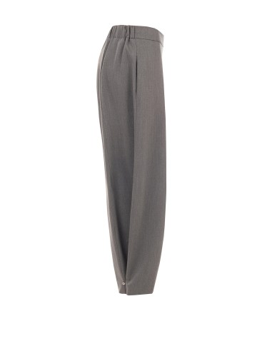 Pantalon large ballon en polyviscose avec élastique au dos Rinascimento