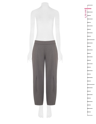 Pantalon large ballon en polyviscose avec élastique au dos Rinascimento