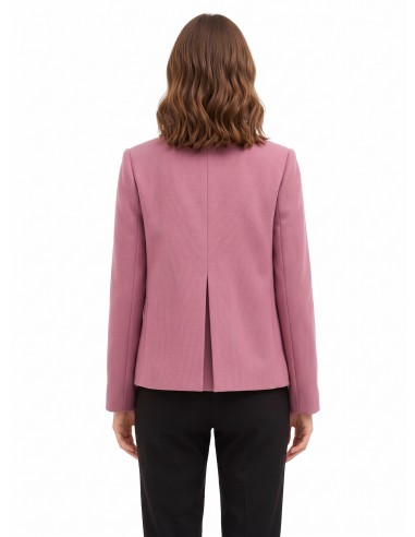 Korte oversized wollen jas met bijpassende knopen Rinascimento