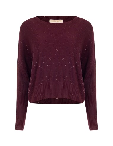 Pull oversize à paillettes Rinascimento