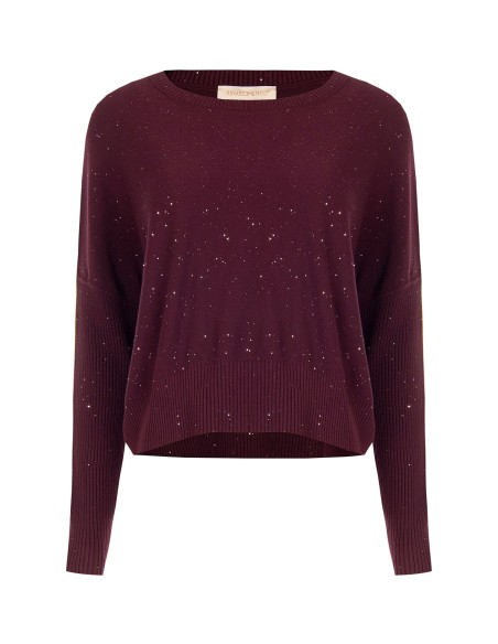 Pull oversize à paillettes Rinascimento
